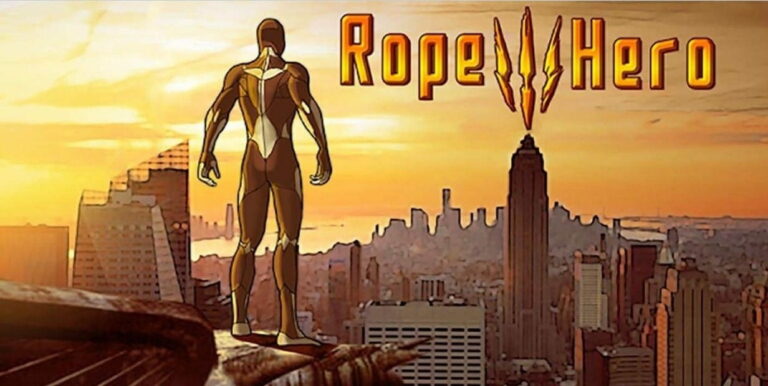 Rope Hero 3 MOD APK (Unlimited Money, Gems, Free Shopping)