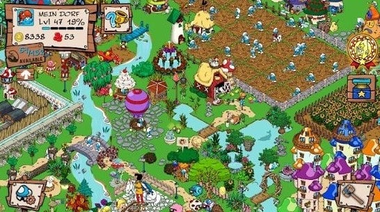 Smurfs' Village MOD APK (Unlimited Money, Gold, Free Shopping)