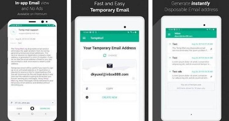 Temp Mail MOD APK (Premium Unlocked, No Ads) Download for Android