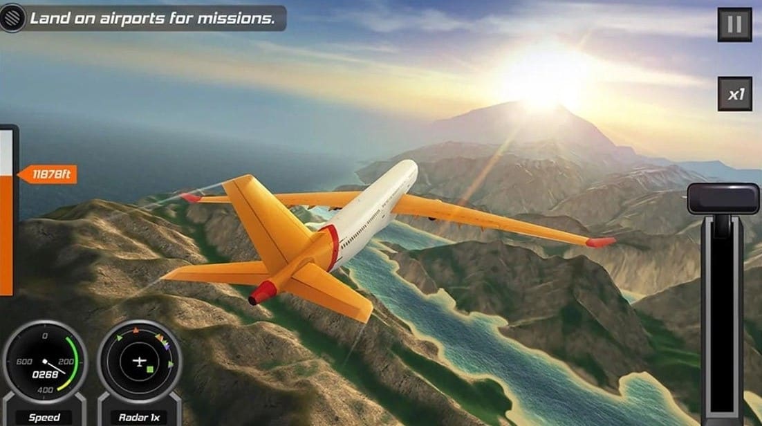 Flight Pilot Simulator MOD APK (Unlimited Coins, Unlock All)