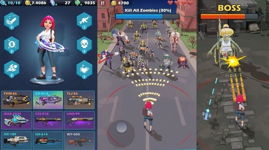 Mow Zombies MOD APK (Unlimited Money, Gems, MOD Menu)