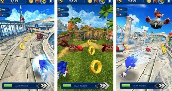 Sonic Dash MOD APK (Unlimited Red Ring, Free Shopping) 