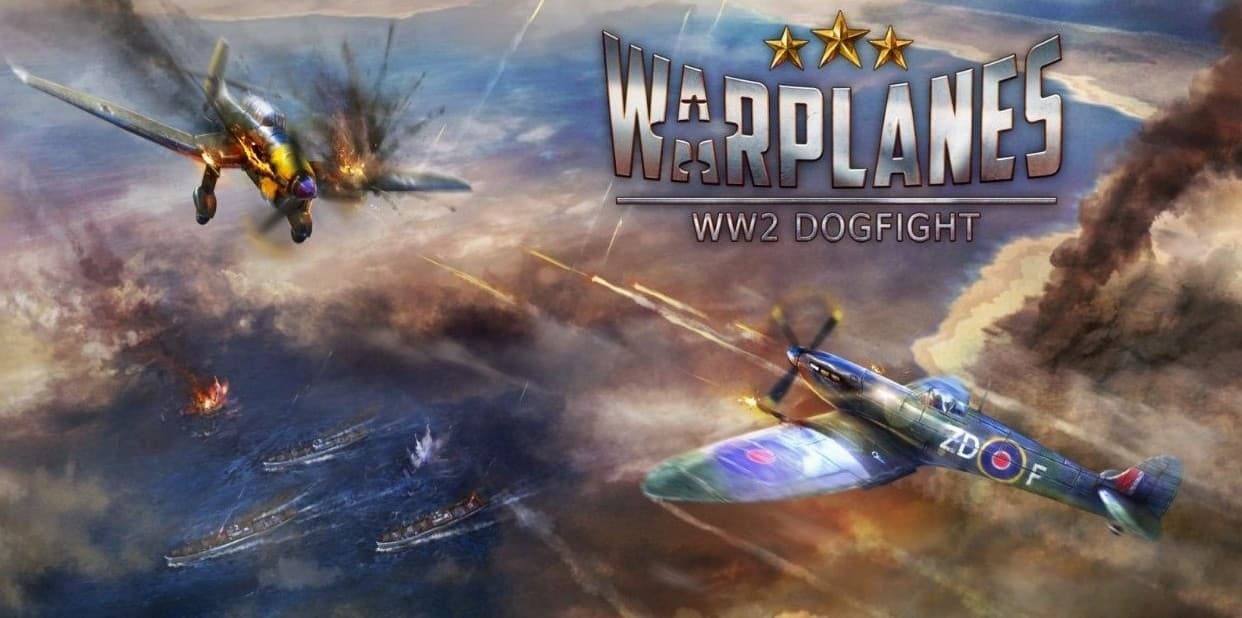 Warplanes: WW2 Dogfight MOD APK (Free Shopping)