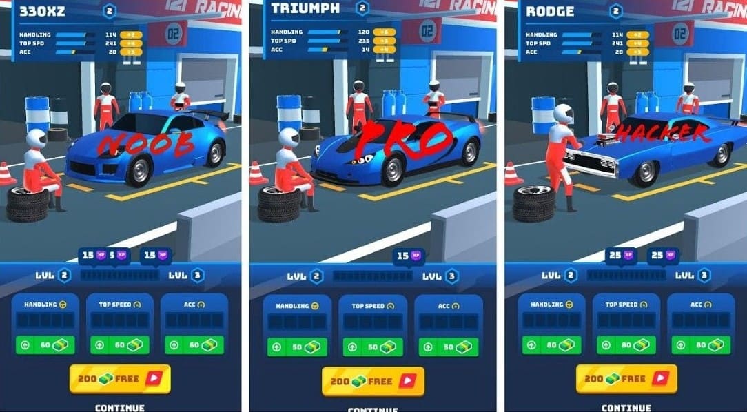 Race Master 3D v3.3.1 MOD APK – PARA HİLELİ