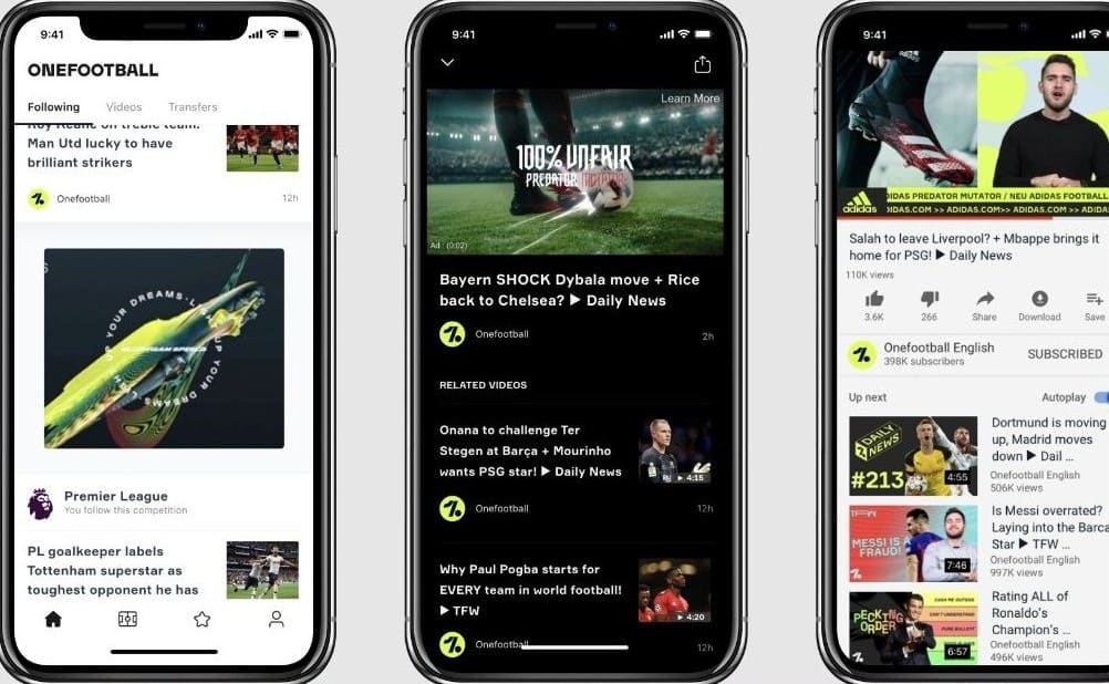 OneFootball MOD APK (AD-Free, Optimized, Extra) Download