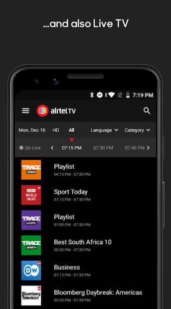 Airtel TV MOD APK