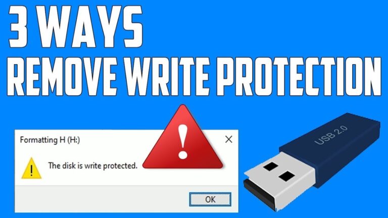 3 Easy Ways to Remove Write Protection from Hard Drive
