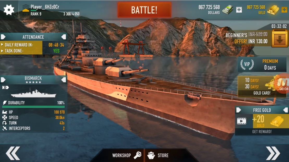 Battle of Warships MOD APK