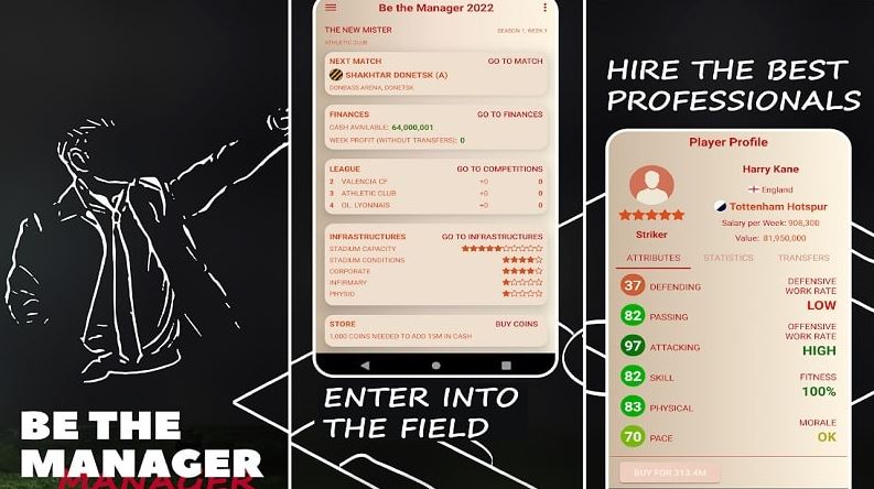 Be the Manager 2023 MOD APK