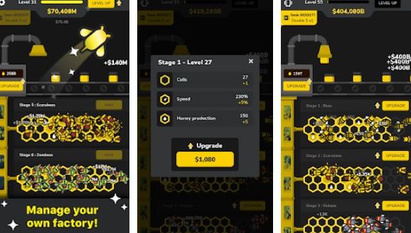 Idle Bee Factory Tycoon