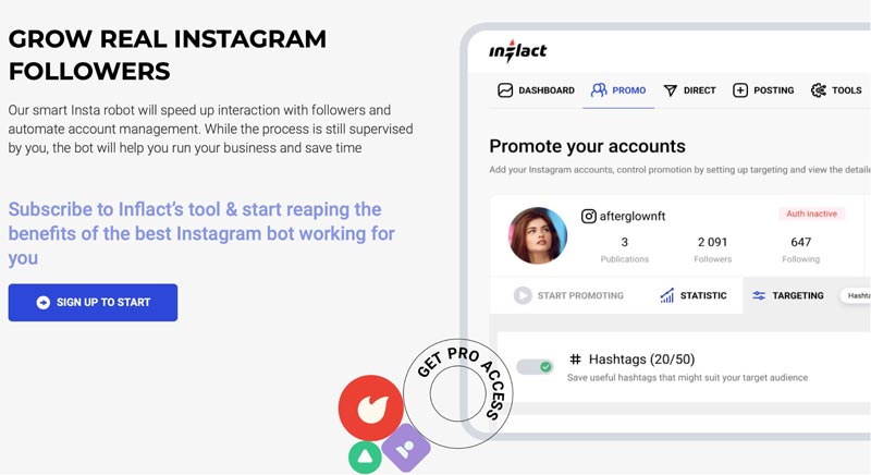 Inflact Insta bot