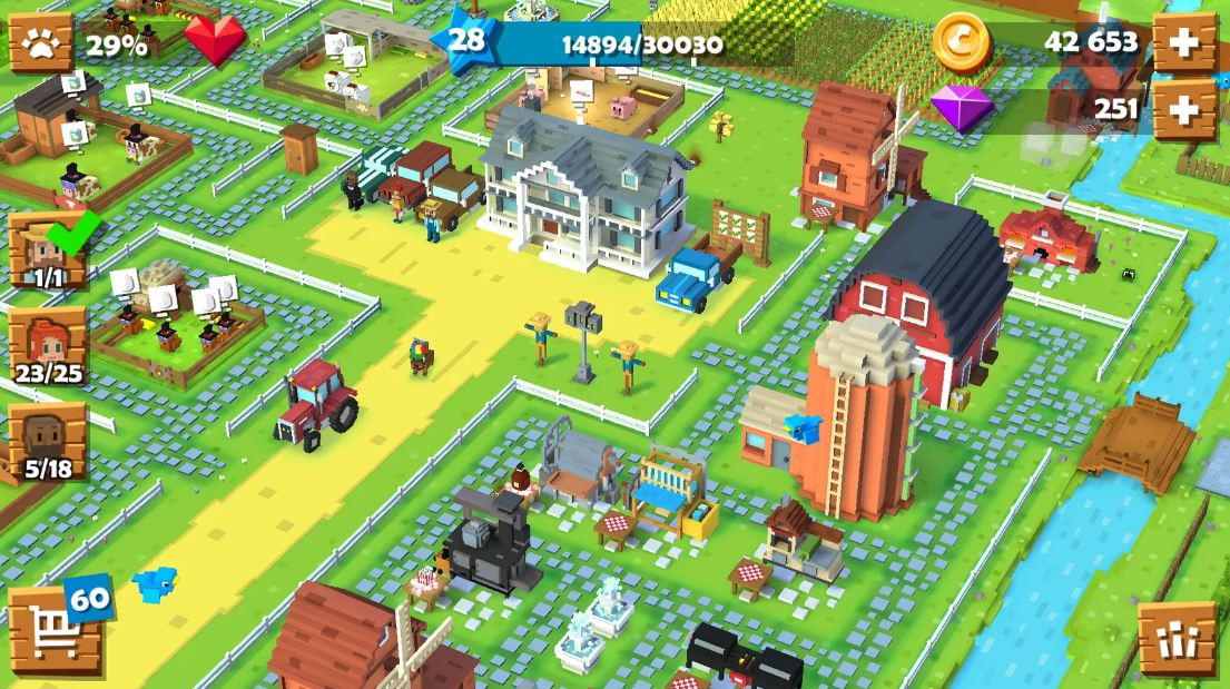 Blocky Farm MOD APK