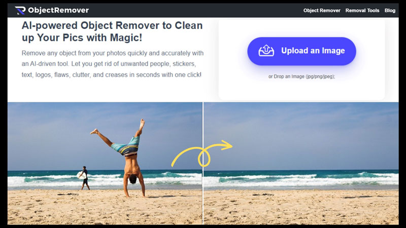 Object Remover - Free Tool to Remove People from Image