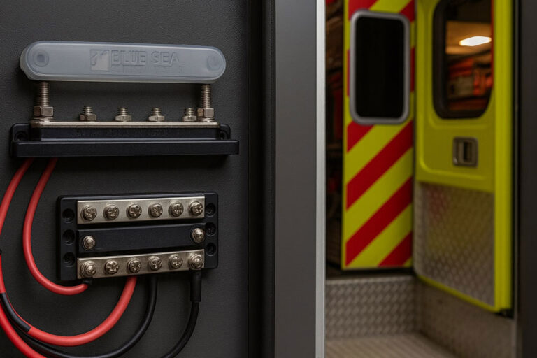 How to Design a Scalable Electrical System Using Blue Sea Bus Bars for Marine and Emergency Vehicles