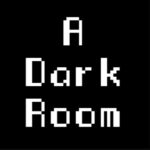 a dark room